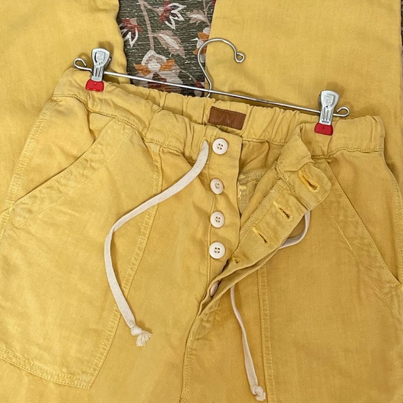 MOTHER THE DRAWN PATCH POCKET PRIVATE ANKLE FLAX SIZE 28 - Picture 10 of 12